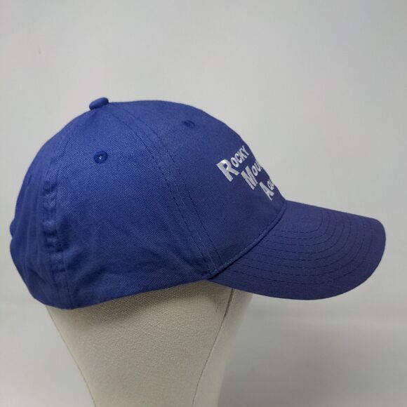 Hit Wear Men's Strapback Hat Blue Size OSFA Embroidered Rocky Mountain Aqua Tech - Picture 4 of 7
